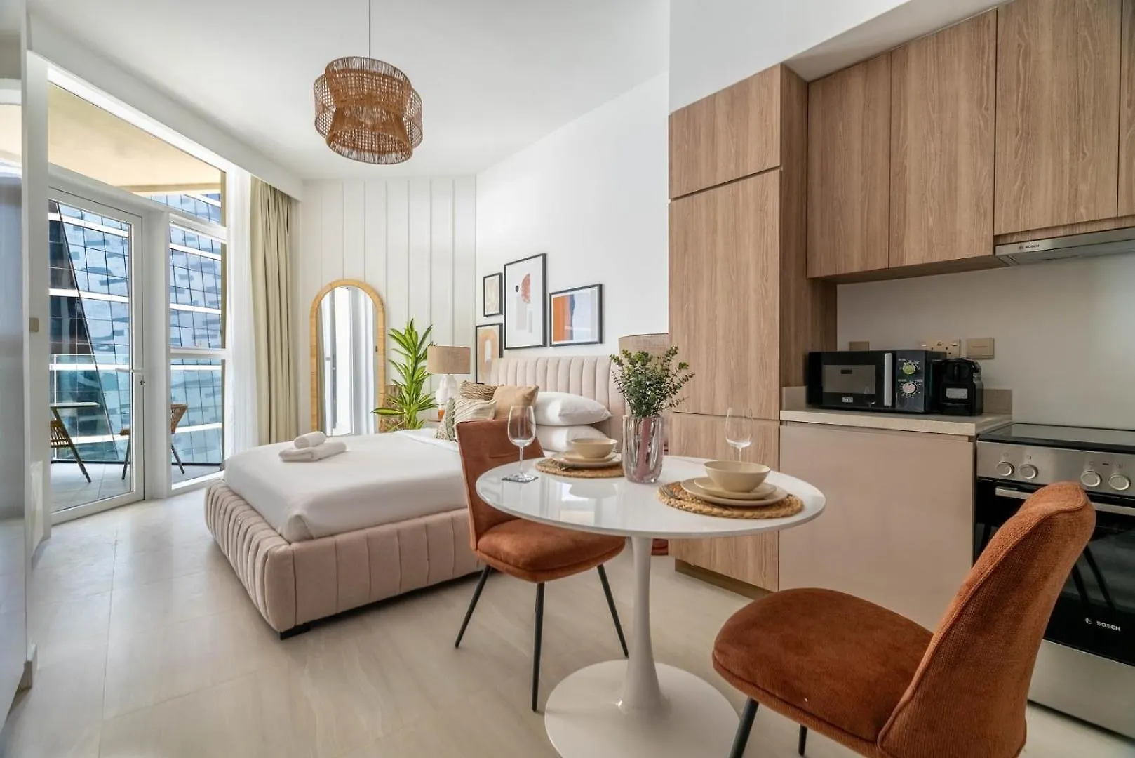 דירה דובאי Guestready - Elegant Studio At Urban Oasis